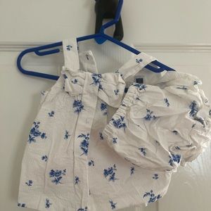 Janie and Jack baby girl set